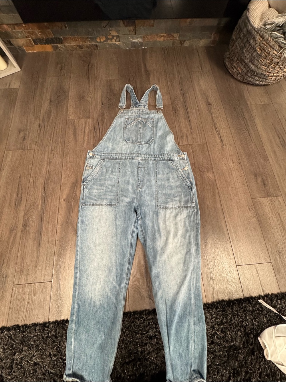 GAP Light Blue Denim Overalls